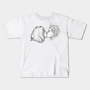 Medusa's Stony Lost Love Kids T-Shirt